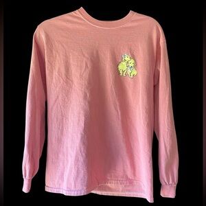 Benny and Belle Pink Long Sleeve Graphic T-shirt